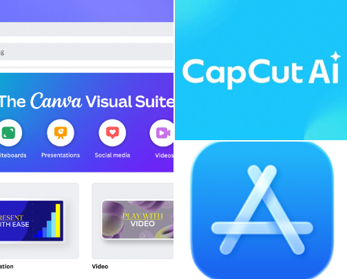 Young entrepreneur starter pack cover photo collage