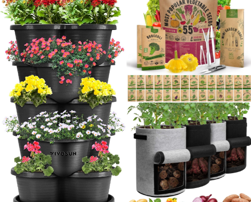 Gardening essentials cover photo collage