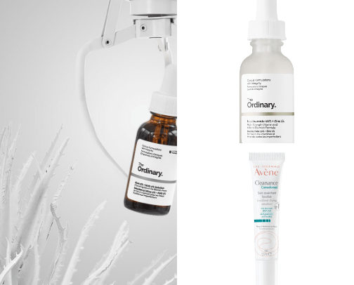 skincare cover photo collage