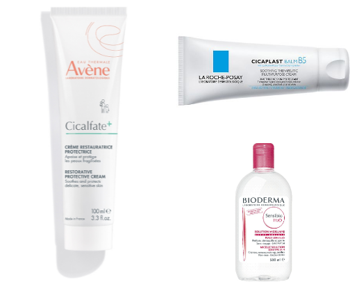 ​Top French Pharmacy Products for Dry, Sensitive Skin cover photo collage