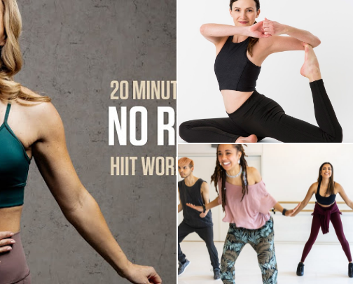 Workout Must-Haves cover photo collage