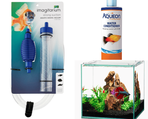 Fish and everything you need for them if u have them or you wanna get cover photo collage