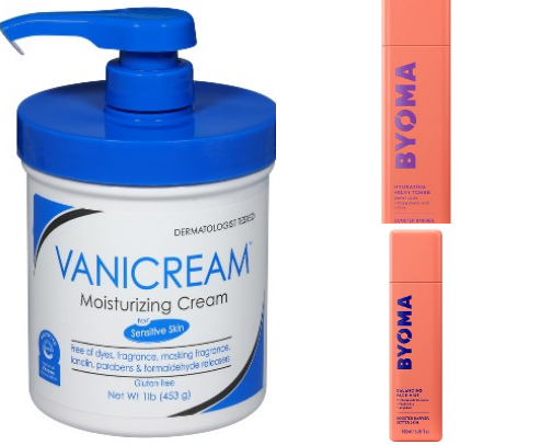 Skin care cover photo collage