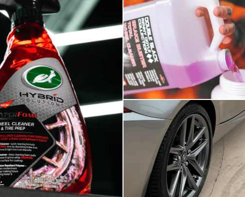 Wheel & Mag Cleaners cover photo collage