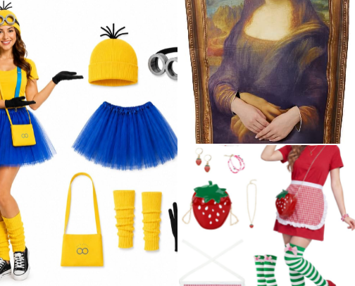 Everything I'd Buy for an Epic Costume Party cover photo collage