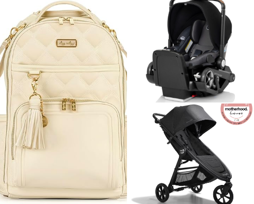 Baby travel must haves! cover photo collage