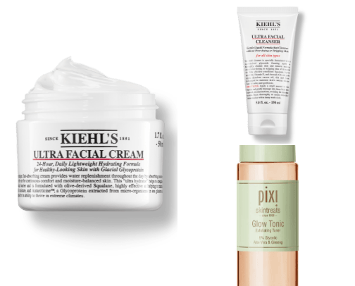 Skin care 🤍 cover photo collage