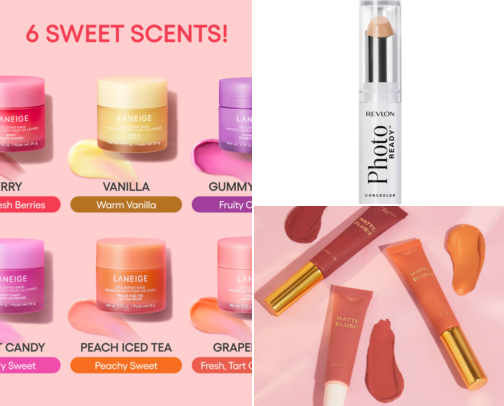 My favorite beauty recs cover photo collage