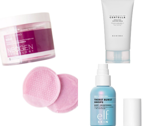 Skin Care Favs cover photo collage