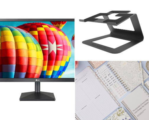 Work from Home Essentials I Swear By cover photo collage