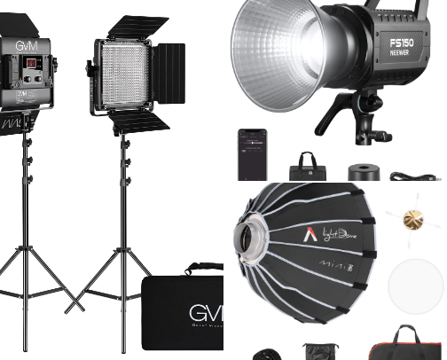 YouTube Creator / Filmmaker cover photo collage