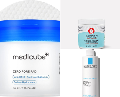 Skincare recs! cover photo collage