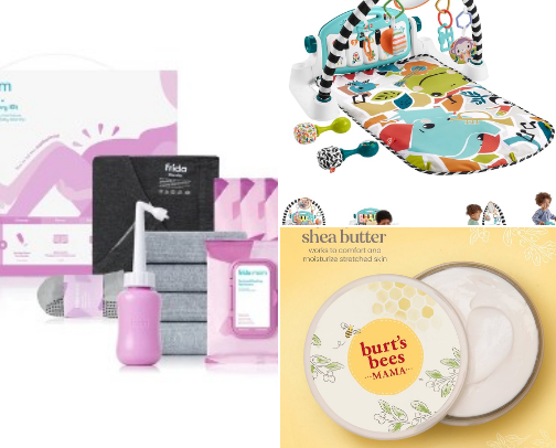 First Time Mom Finds cover photo collage