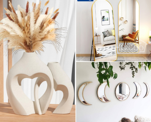 Recommendations for aesthetic home decoration cover photo collage