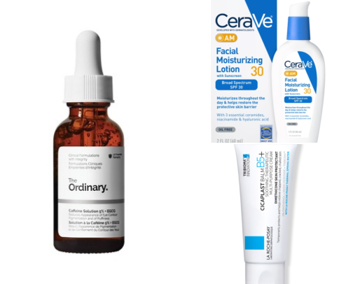 The Busy Mom's Five-Minute Glow Guide: Fast Skincare & Multitasking Beauty cover photo collage