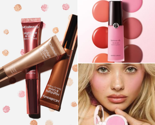 Blush Blindness Makeup☁️🎀✨ cover photo collage