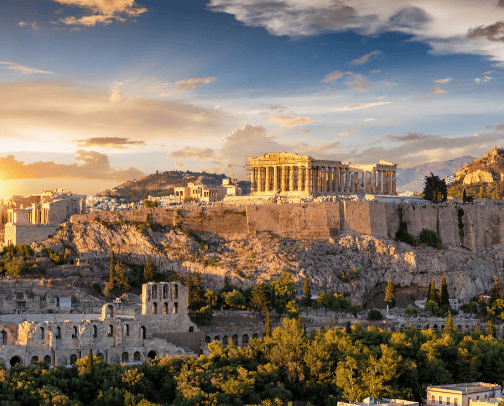 Greece cover photo collage