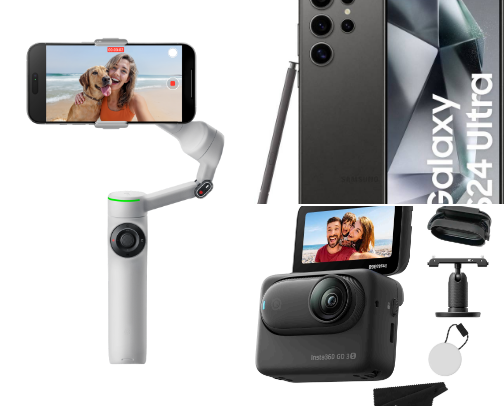 What's in my bag? Content Creator on the go cover photo collage