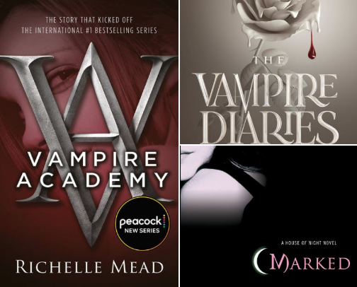 Must-Read Vampire Books cover photo collage