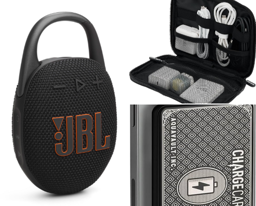 On-the-Go Gadgets cover photo collage