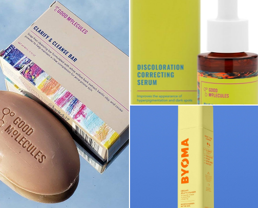 Affordable skin care cover photo collage