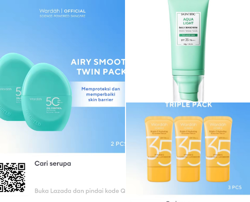 ✨A collection of sunscreens I’ve used cover photo collage