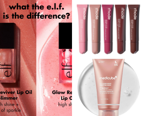 My favorite beauty recs cover photo collage
