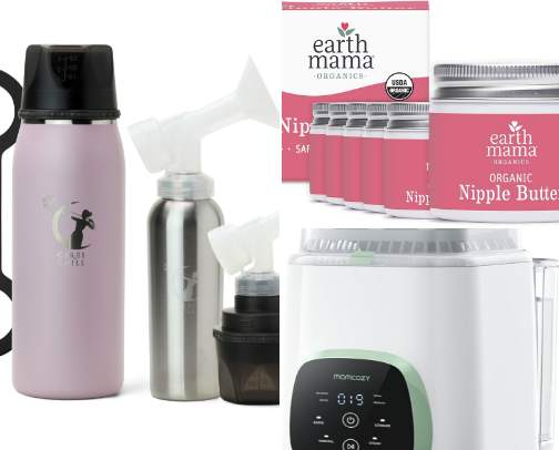 Breastfeeding essentials! Here's what you need to have a successful journey! cover photo collage