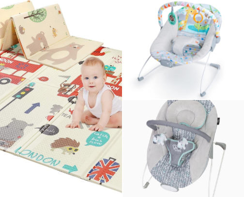 Need a baby shower gift idea for under $40?! cover photo collage