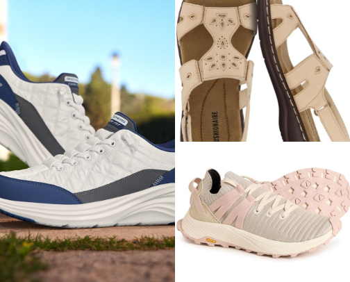Shoes, Sneakers & Comfort Foot-ware for Women, Men & Kids cover photo collage