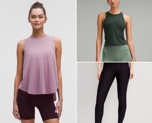 workout clothes approved by a fitness instructor (me) cover photo collage