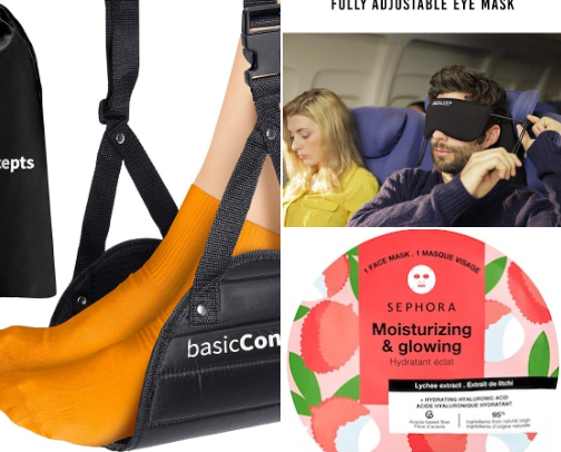 Long haul flight must haves! cover photo collage