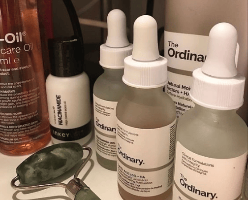 Skincare cover photo collage
