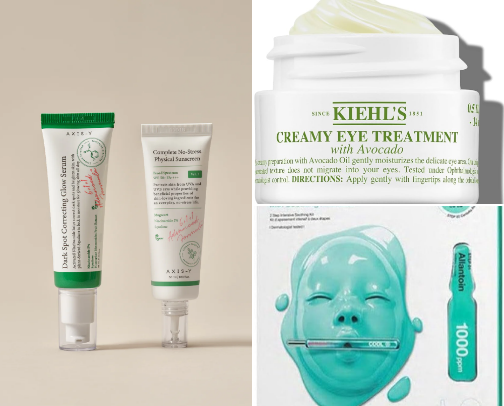 Skincare favs cover photo collage