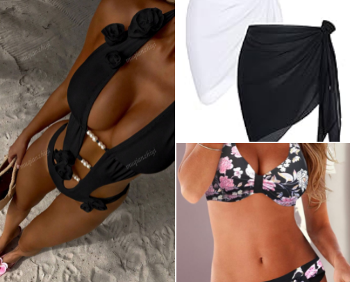 👙Swimwear cover photo collage