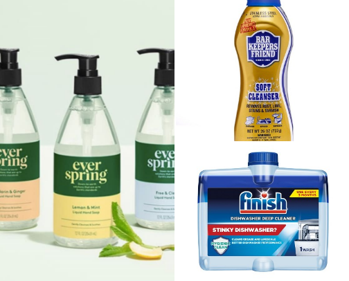 clean home must haves 🧹🏡 cover photo collage