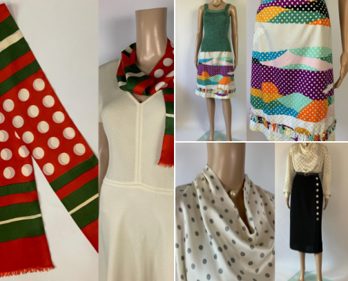 Polka Dots! But make it Vintage! cover photo collage