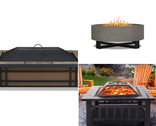 Firepits galore! cover photo collage