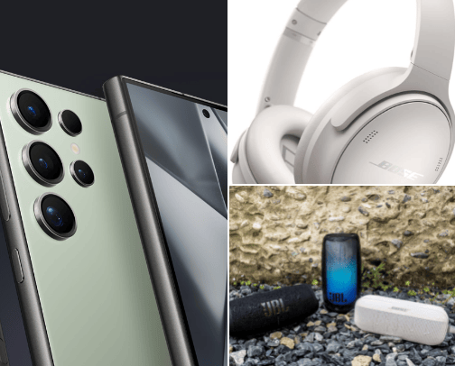 Brilliant Electronics cover photo collage