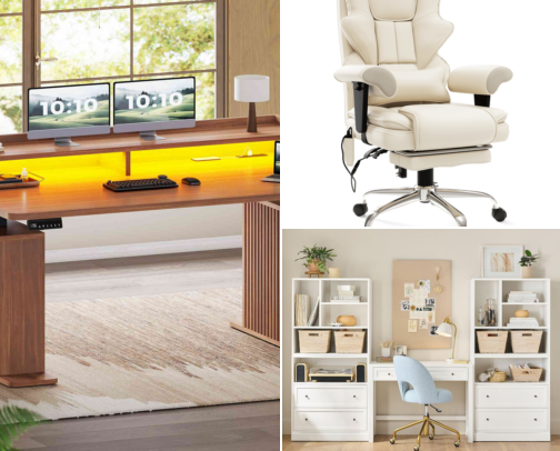 Desk Setup cover photo collage