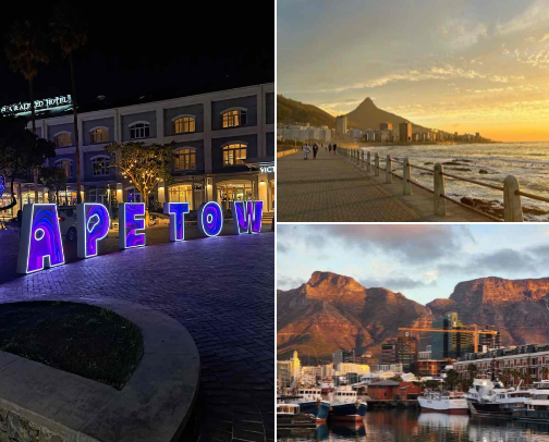 Cape Town activities cover photo collage
