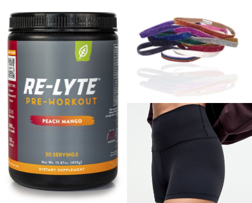 Workout Must Haves cover photo collage
