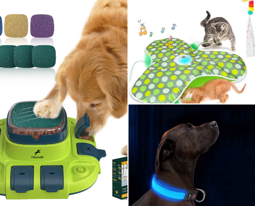 pet finds 🐈 🐕 cover photo collage