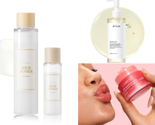 my skincare holy grails cover photo collage