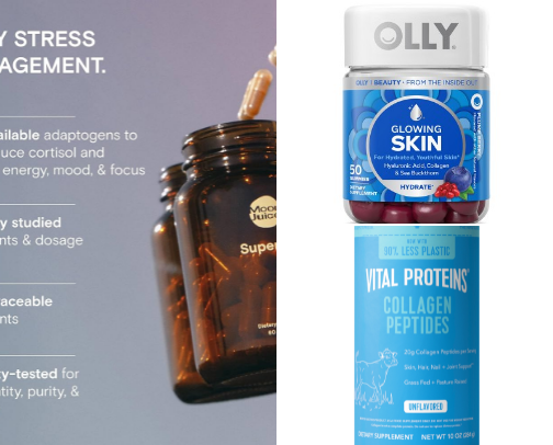 Everyday Wellness: Sips & Shelf Finds cover photo collage