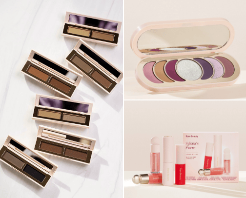 Rare beauty - must haves cover photo collage