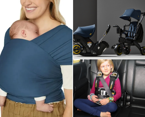 How to travel with small kids without losing your mind 🫠 cover photo collage