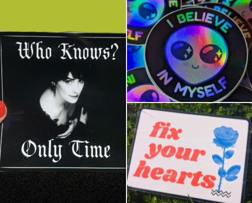 Turning Your Sticker Wall Dreams Into Reality cover photo collage