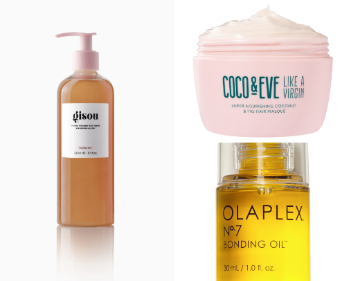 Hair Care Favorites For Dry And Damaged Hair cover photo collage