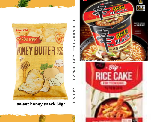 Korean Food & Snacks cover photo collage